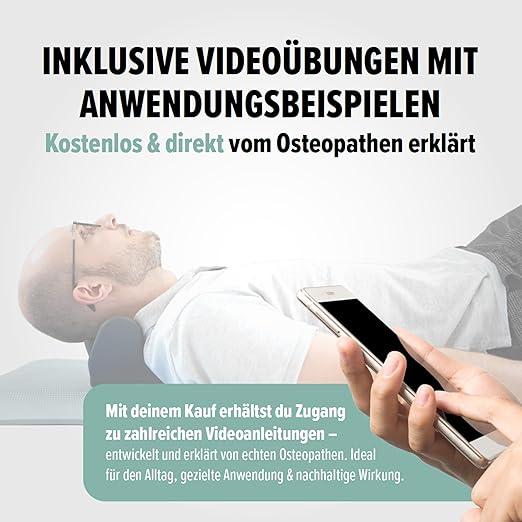Inklusive Videoübungen mit Anwendungsbeispielen, kostenlos vom Osteopathen erklärt